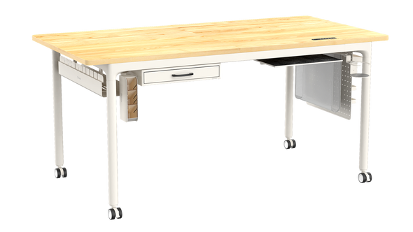 Rasical Table - Dining Office Edition White