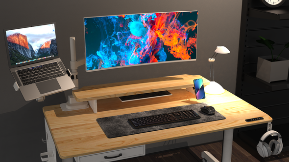 Rasical Desk - Organize Edition Black